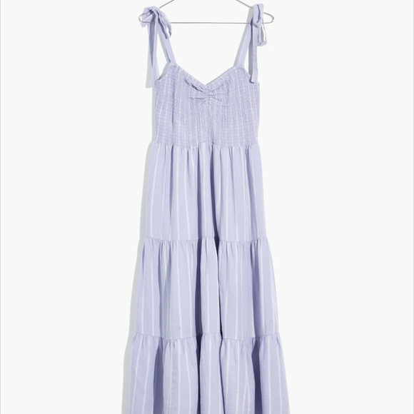 Madewell Dresses & Skirts - Madewell Light Purple Tiered Maxi Dress